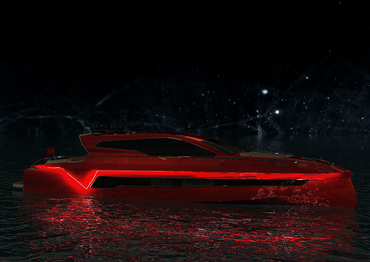 Concept ship，yacht，conceptual design，
