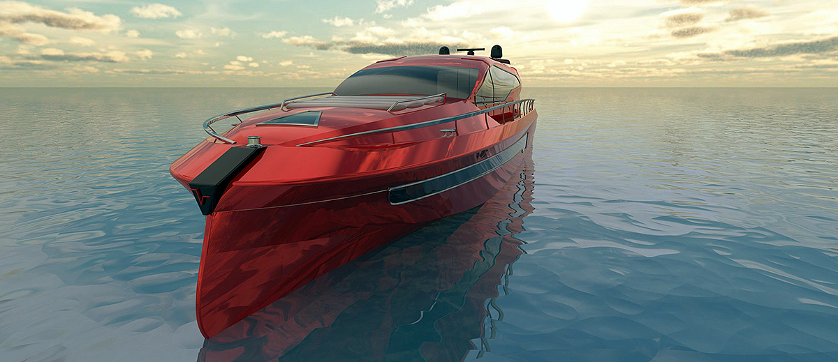 Concept ship，yacht，conceptual design，