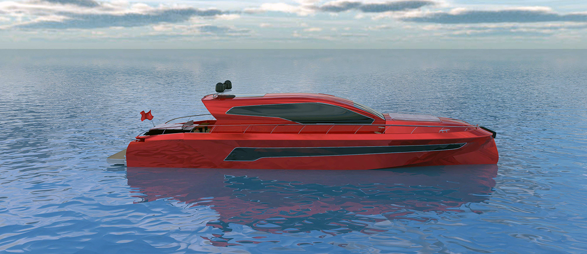 Concept ship，yacht，conceptual design，