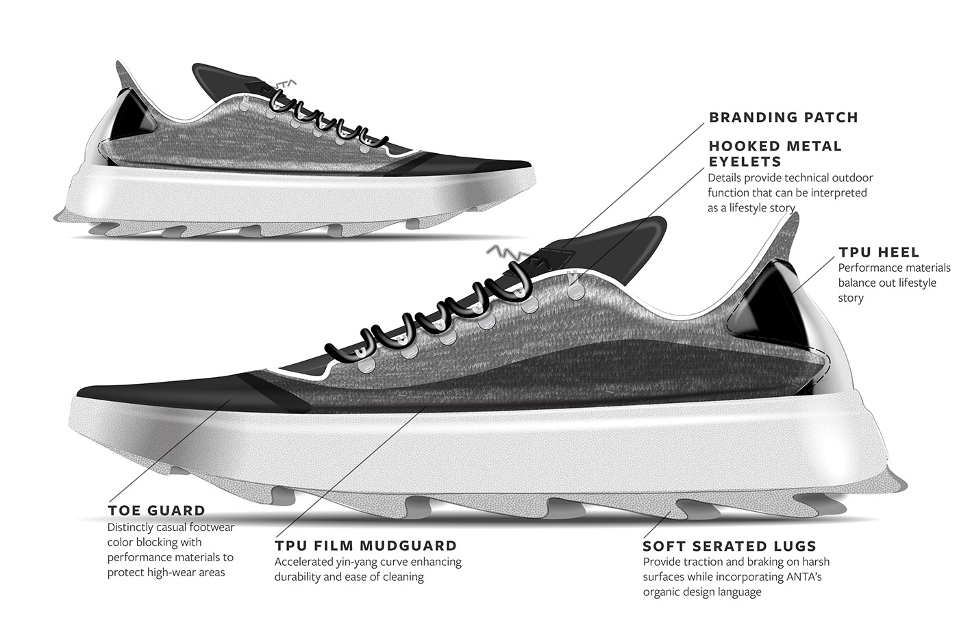 ANTA Sports，Split Hybrid，Austin Nelson，sneakers，