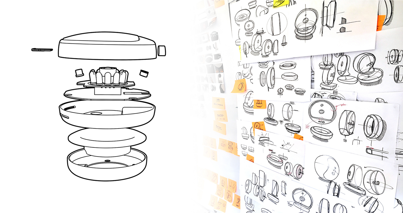 Digital intelligence，product design，Home，Creative and novel，industrial design，