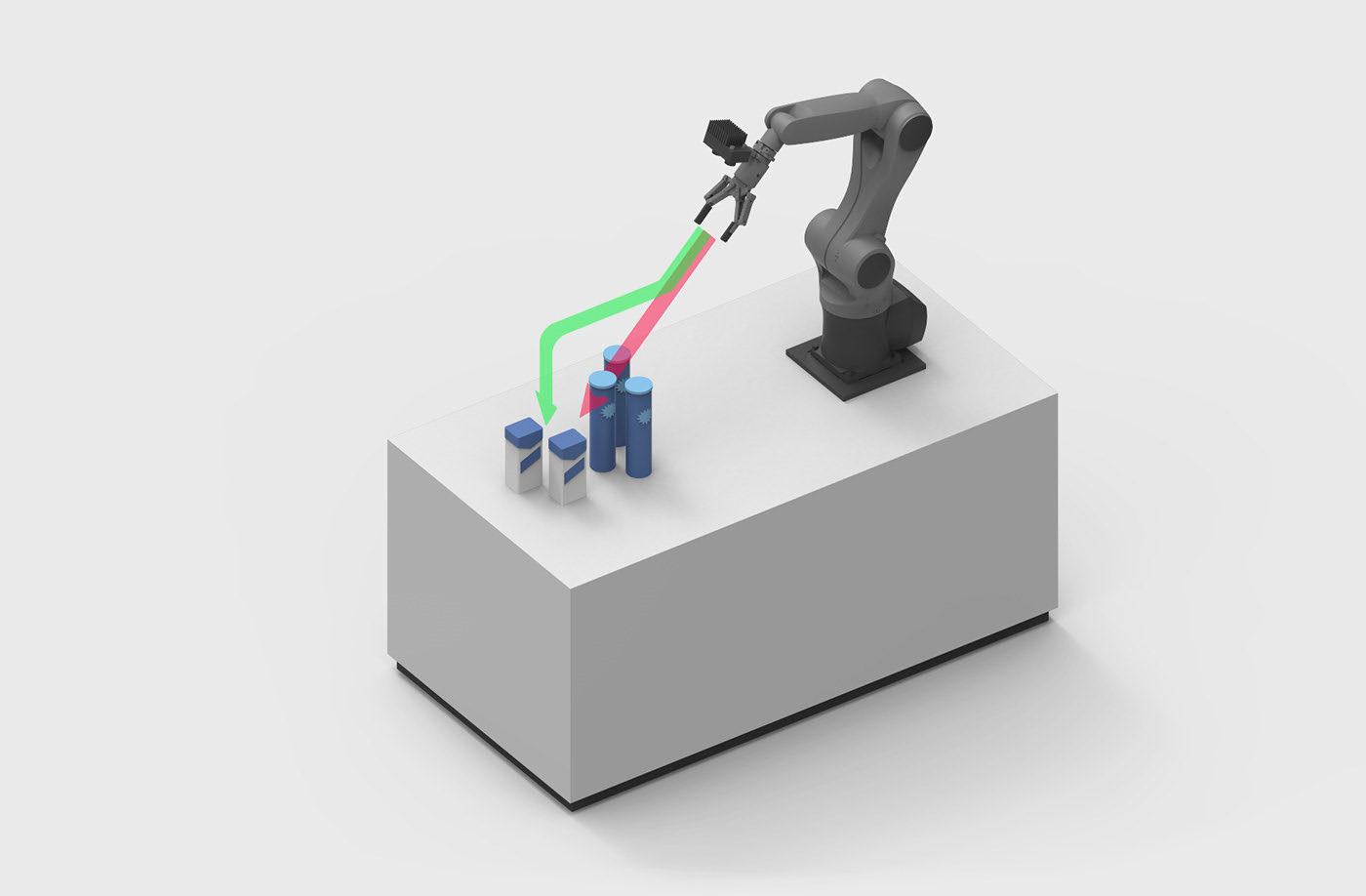 Robot Perception，3D sensor，black，