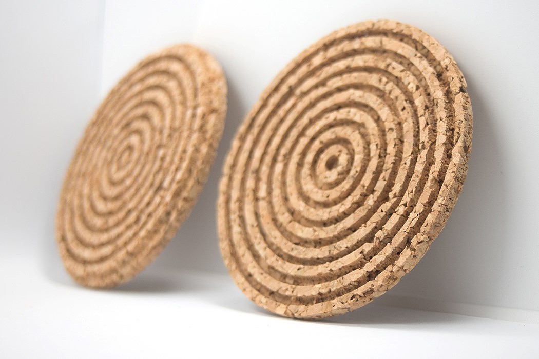 Nominated，Reclaimed cork，Coaster，