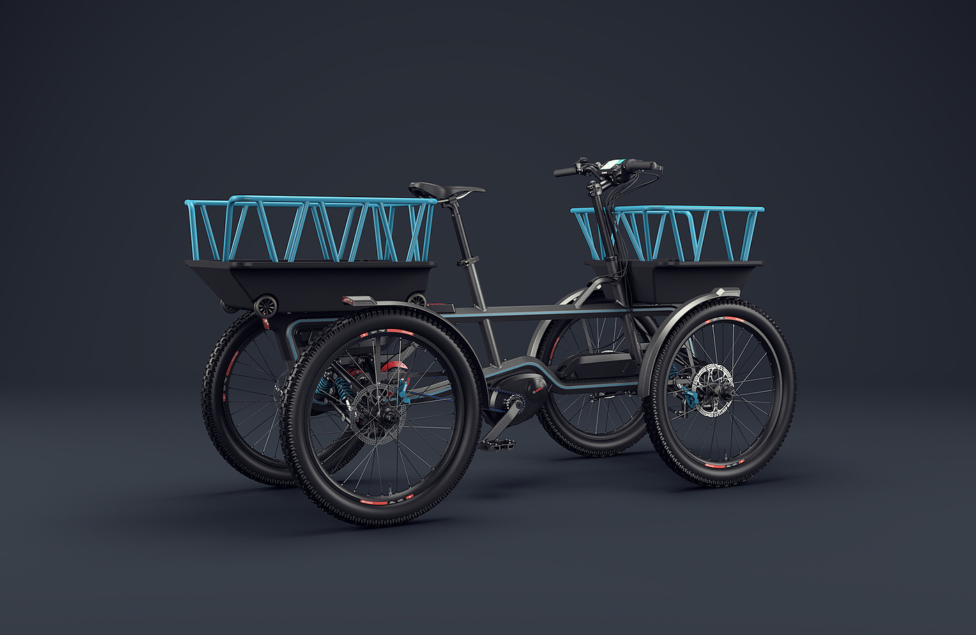 freight transport，Four wheels，Bicycle，tool，transport，