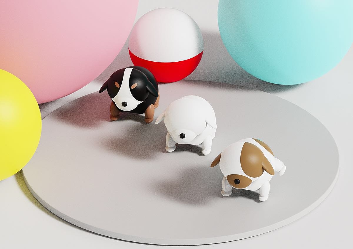 Toy pet，adorable，Tableware，Ornaments，