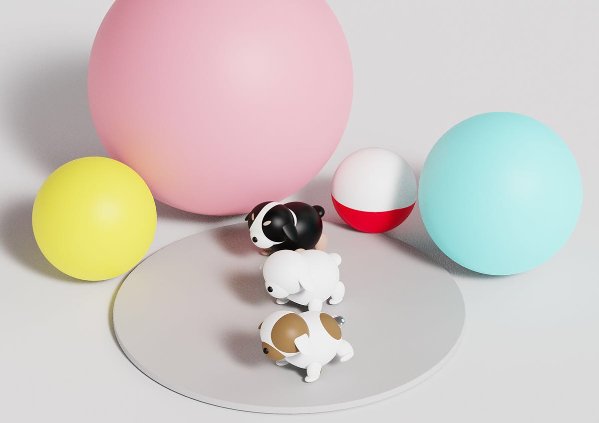 Toy pet，adorable，Tableware，Ornaments，