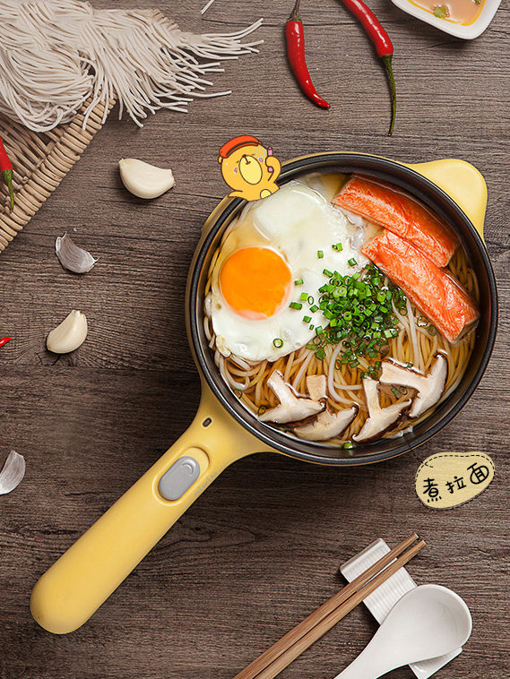 interest，fashion，adorable，Student pot，Electric cooker，Noodle pot，Nanfeng industrial design，