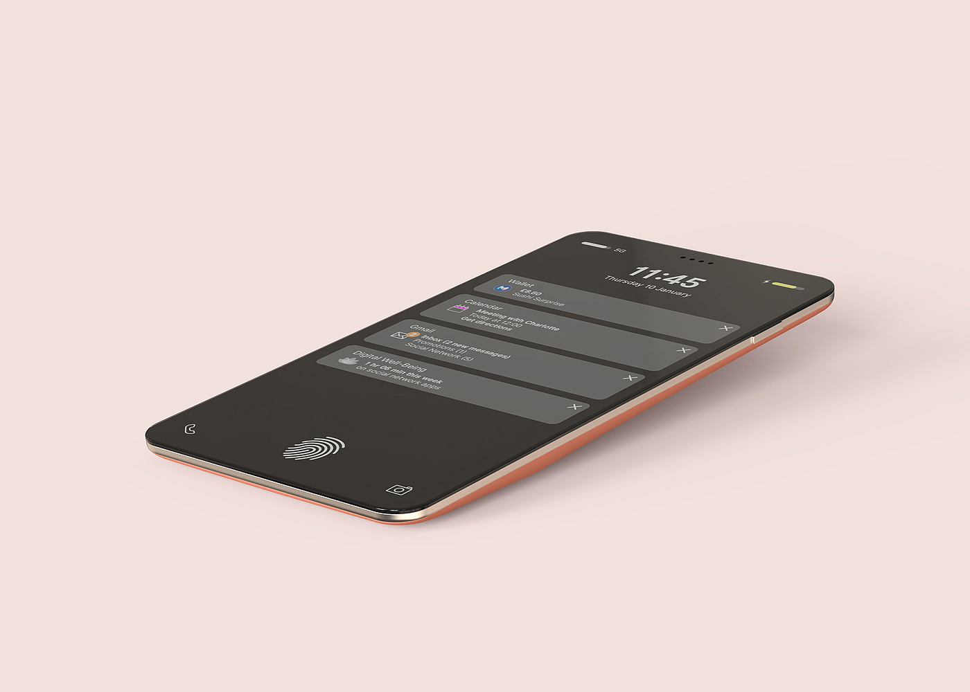 Morrama，black，mobile phone，