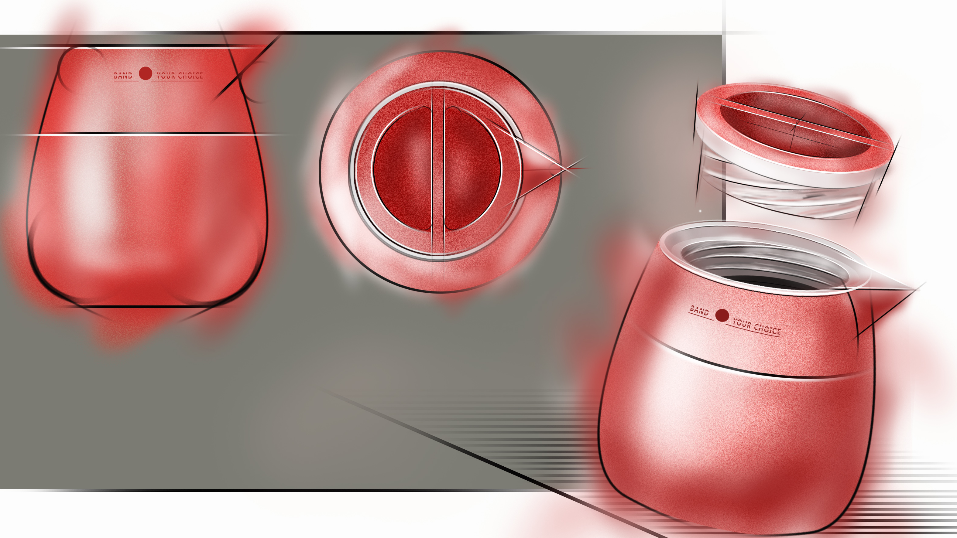 Chicken thermos cup，