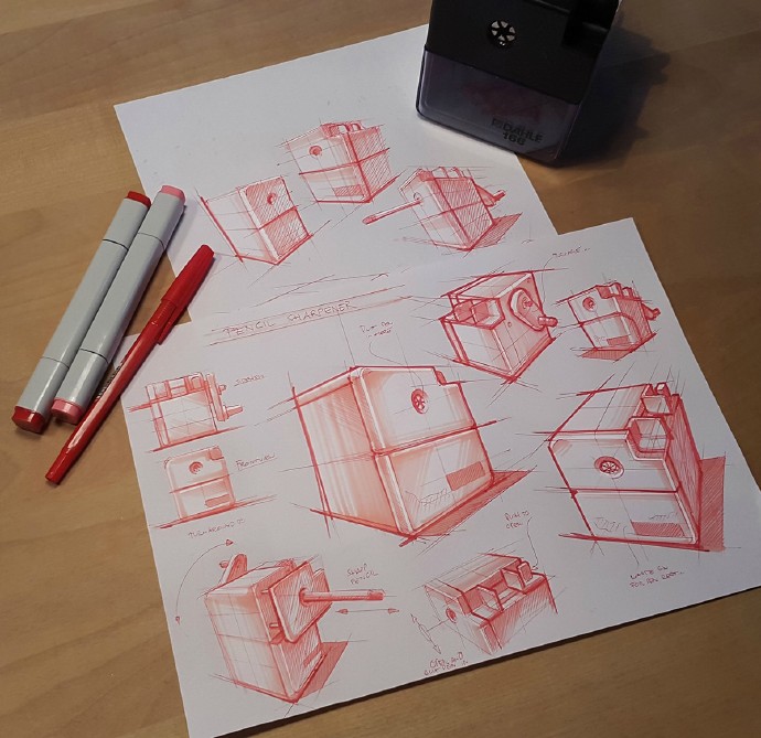 Design hand drawn，product，