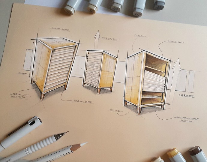 Design hand drawn，product，