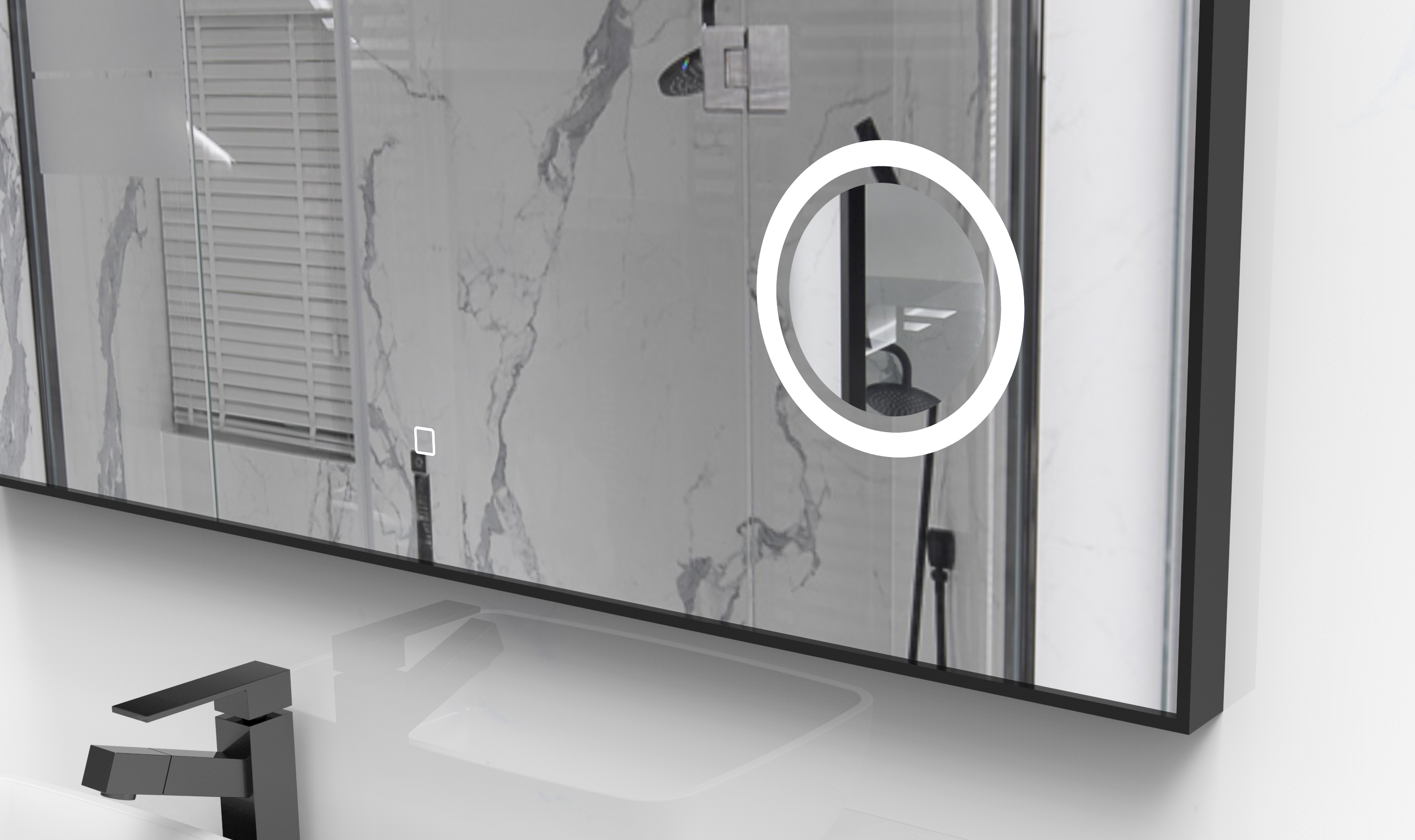 European wind and bathroom cabinet combination，