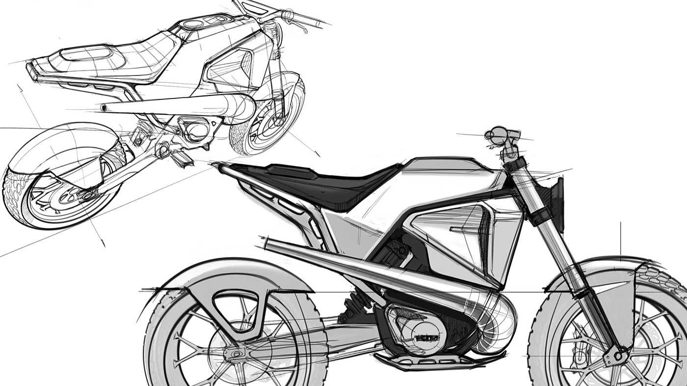 Out of the street，motorcycle，MM-300，