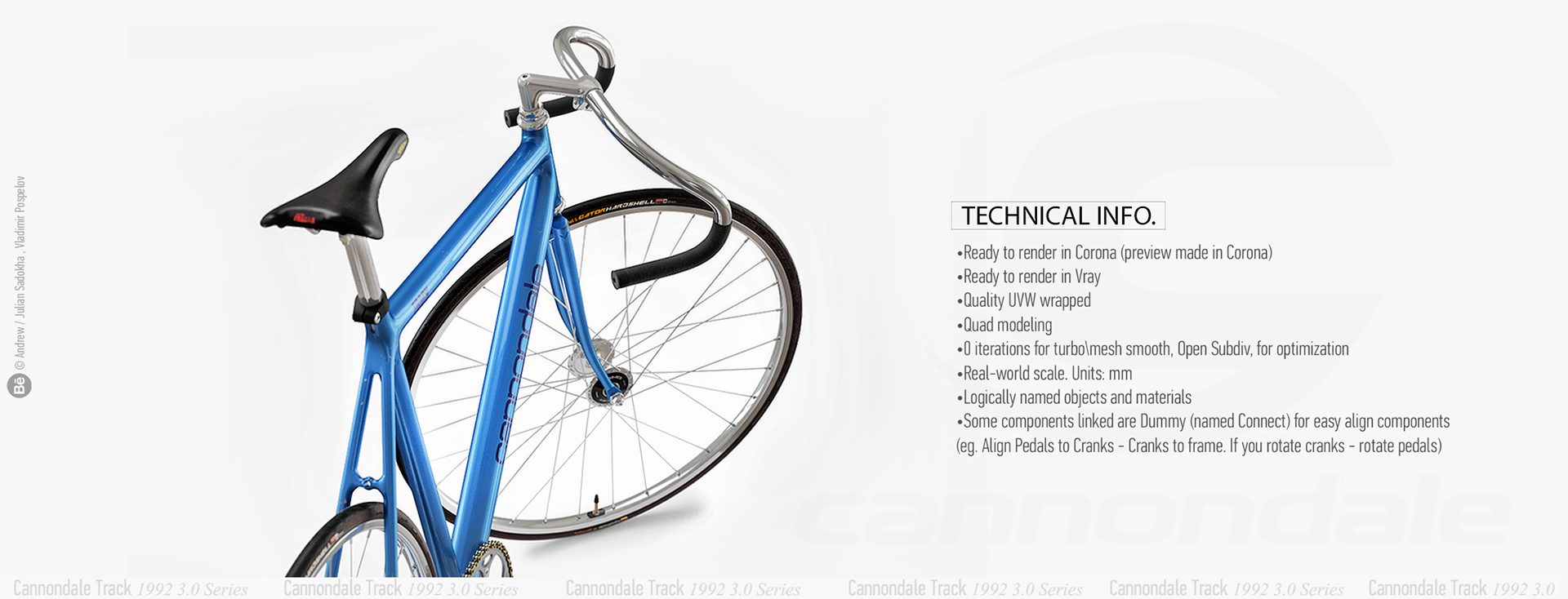 Cannondale，Bicycle，3d，