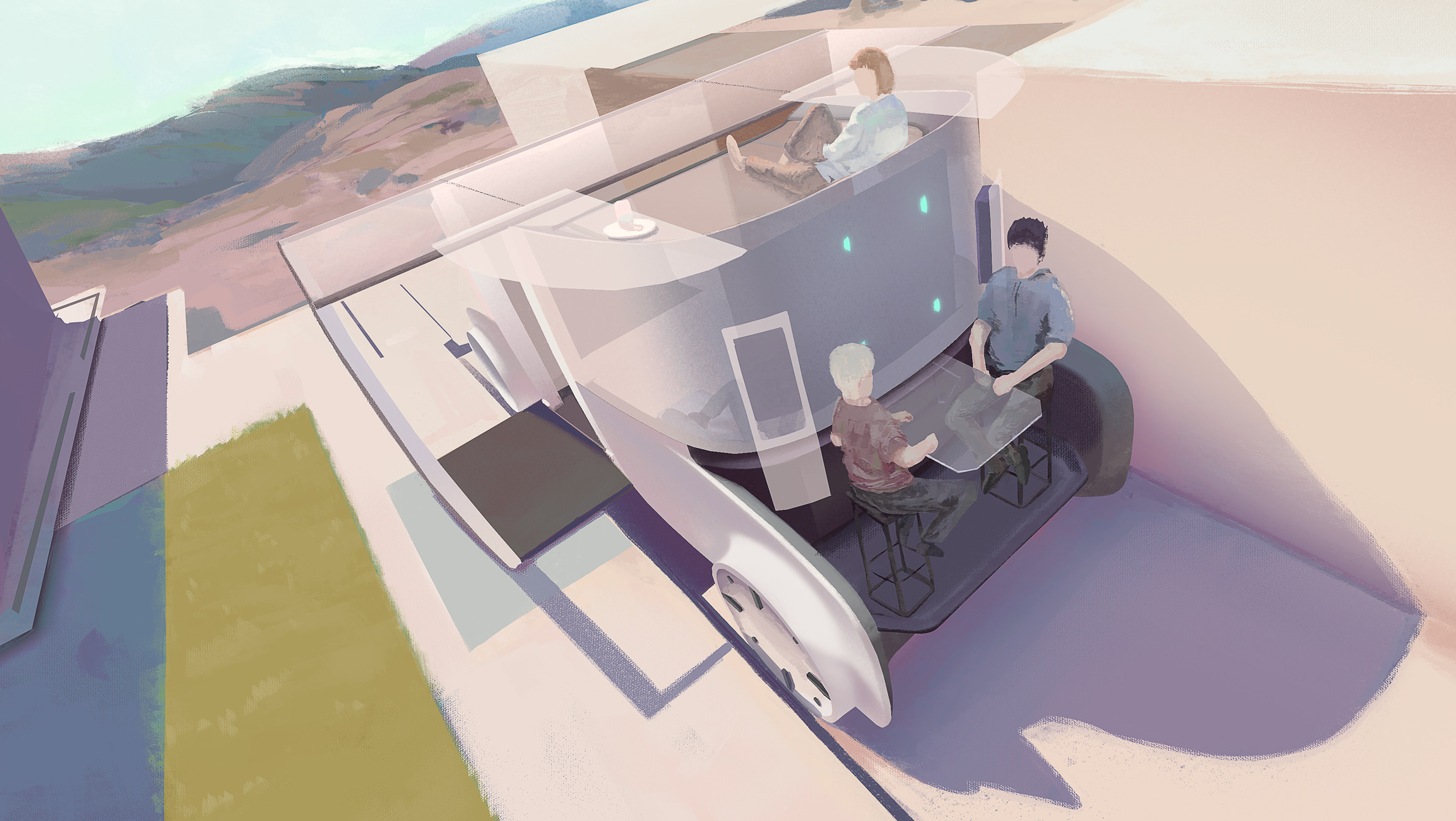 countryside，traffic，automobile，sustainable，