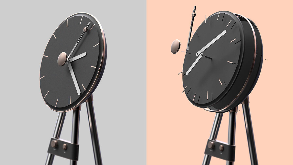 Clock，Black glue，Guilt of Clock，