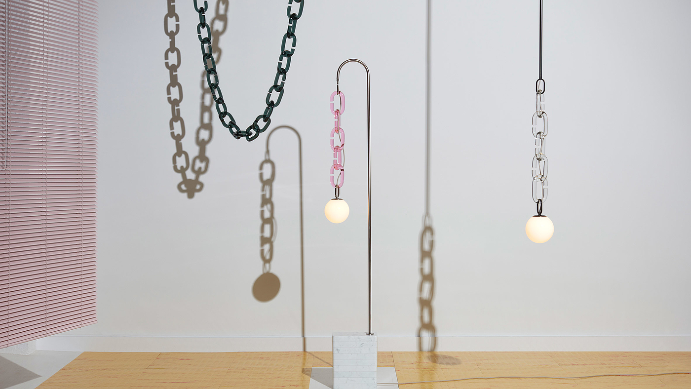 chain，Glass，colour，lighting，