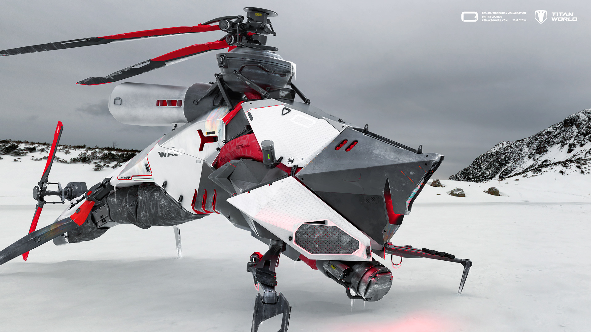 wasp直升机具有昆虫般的外形以及独特的性能