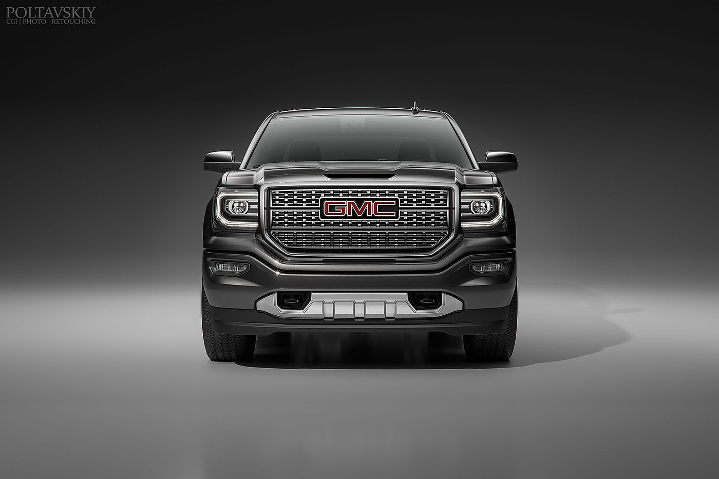 silver，Automobile design，GMC Sierra，