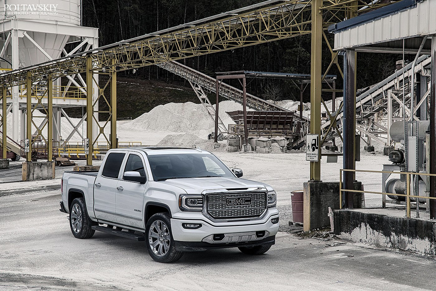 silver，Automobile design，GMC Sierra，