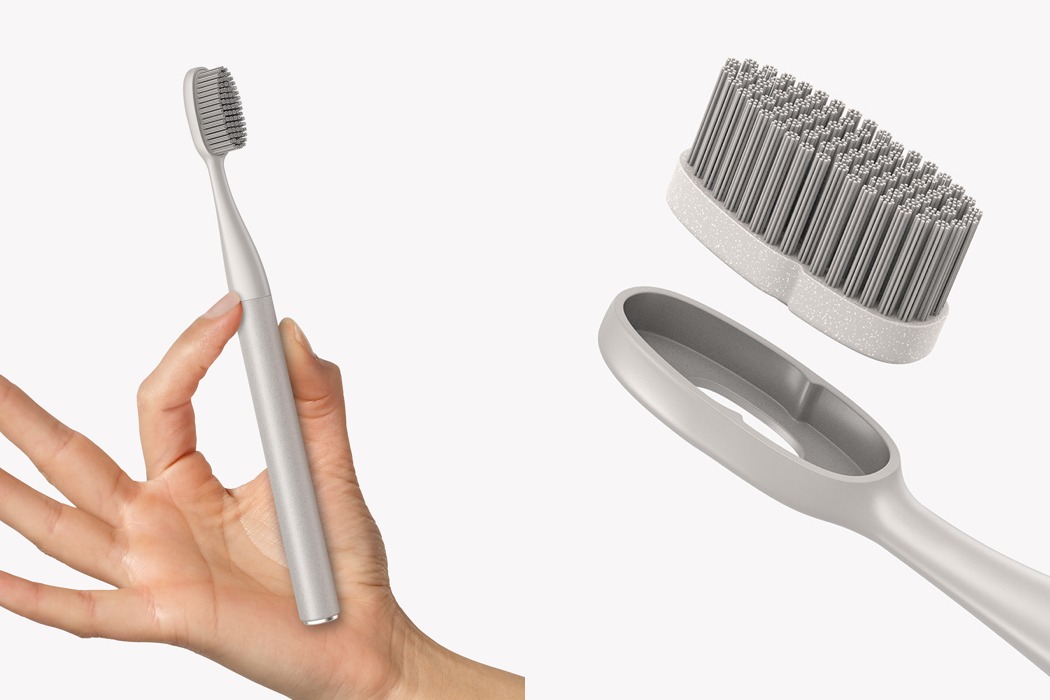 grey，intelligence，2 ° C toothbrush，