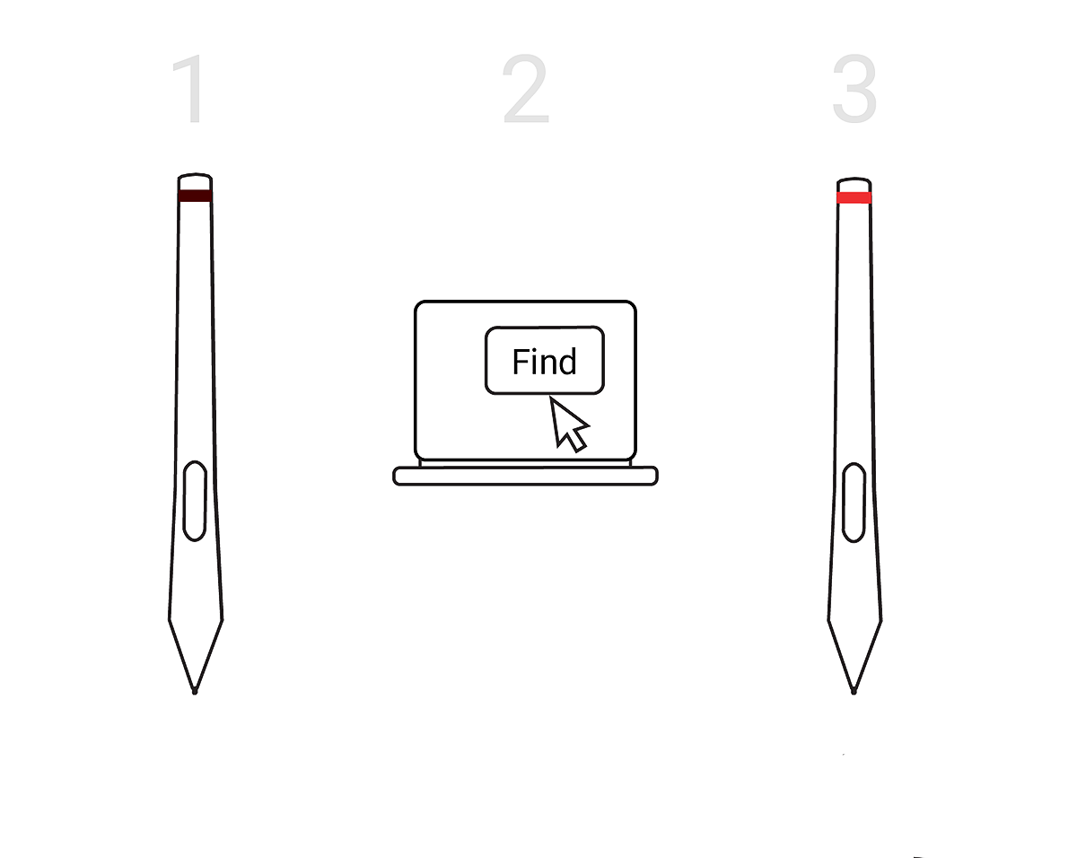 Bluetooth，Handwriting pen，pen，Wacom，black，