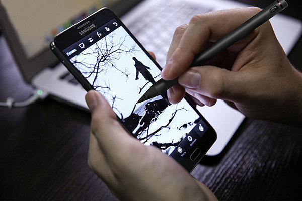 Bluetooth，Handwriting pen，pen，Wacom，black，
