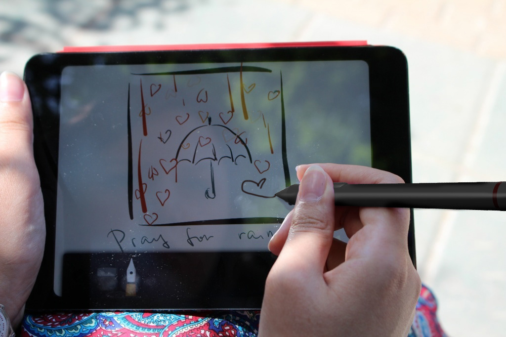 Bluetooth，Handwriting pen，pen，Wacom，black，