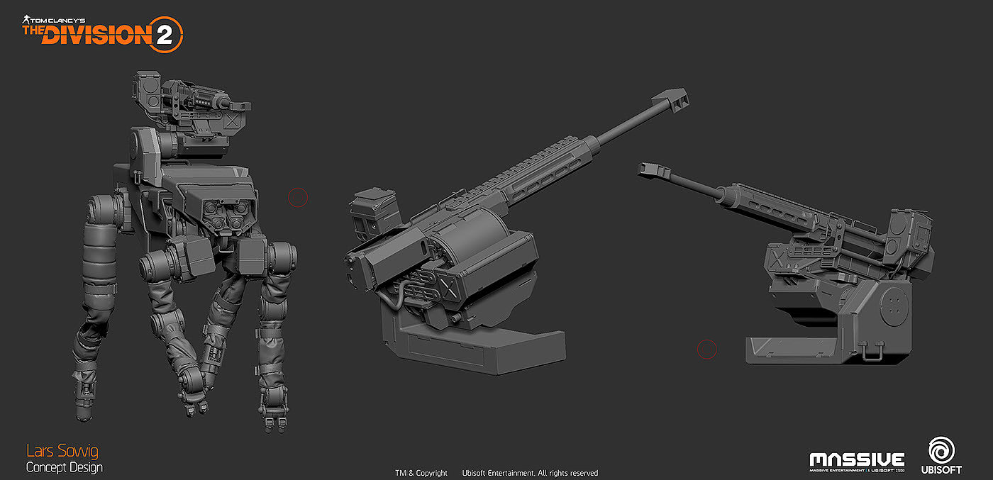 UAV，military，arms，black，3d，Lars Sowig，