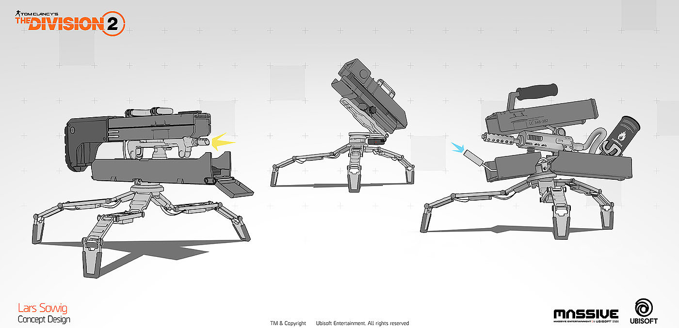 UAV，military，arms，black，3d，Lars Sowig，