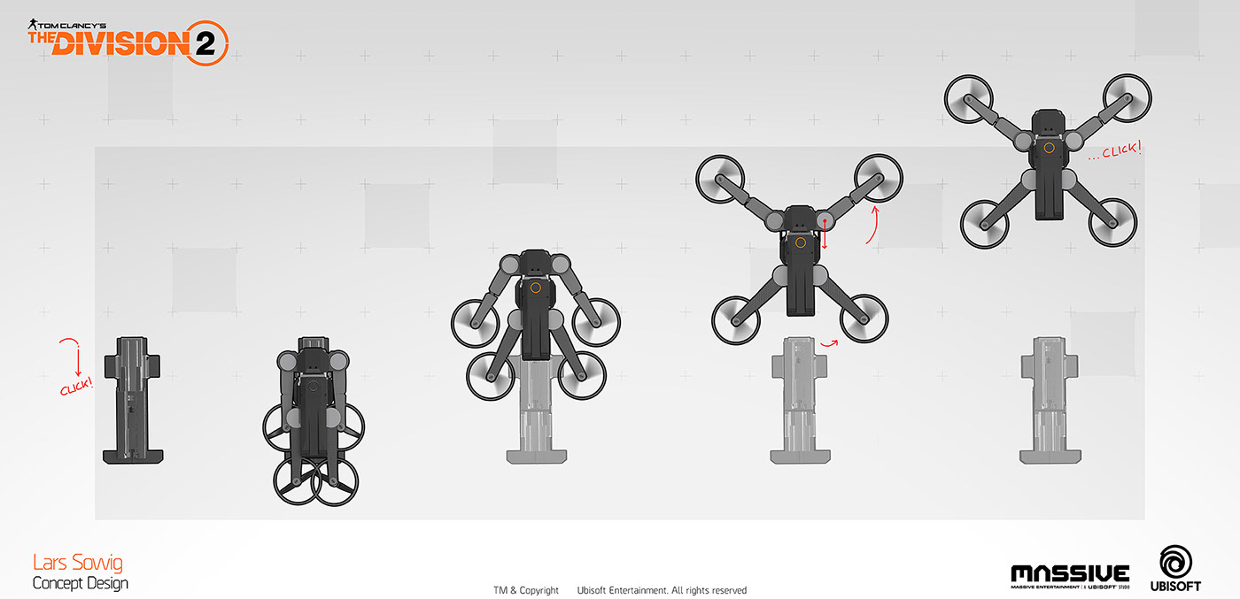 UAV，military，arms，black，3d，Lars Sowig，