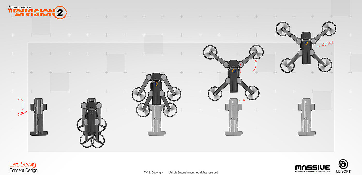 UAV，military，arms，black，3d，Lars Sowig，