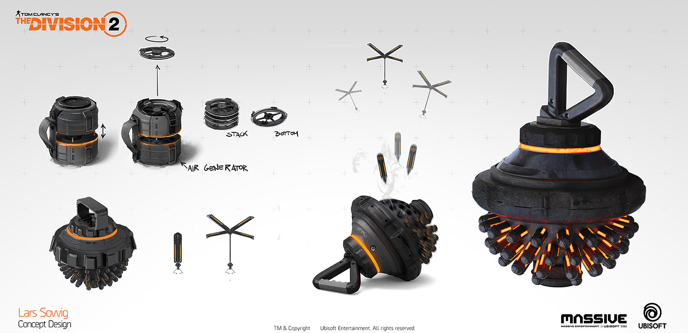 UAV，military，arms，black，3d，Lars Sowig，