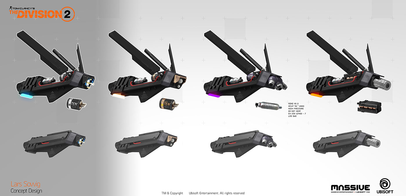 UAV，military，arms，black，3d，Lars Sowig，