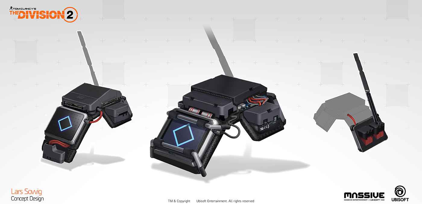 UAV，military，arms，black，3d，Lars Sowig，