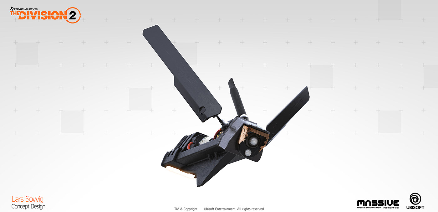 UAV，military，arms，black，3d，Lars Sowig，