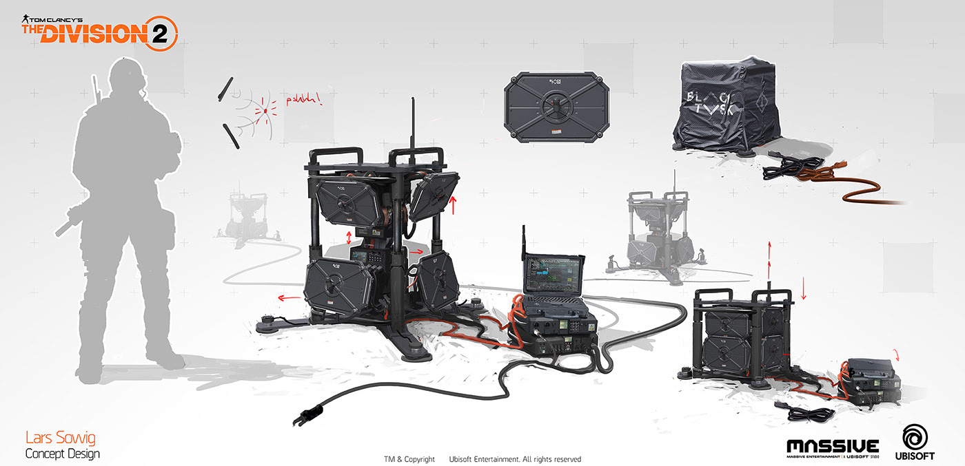 UAV，military，arms，black，3d，Lars Sowig，