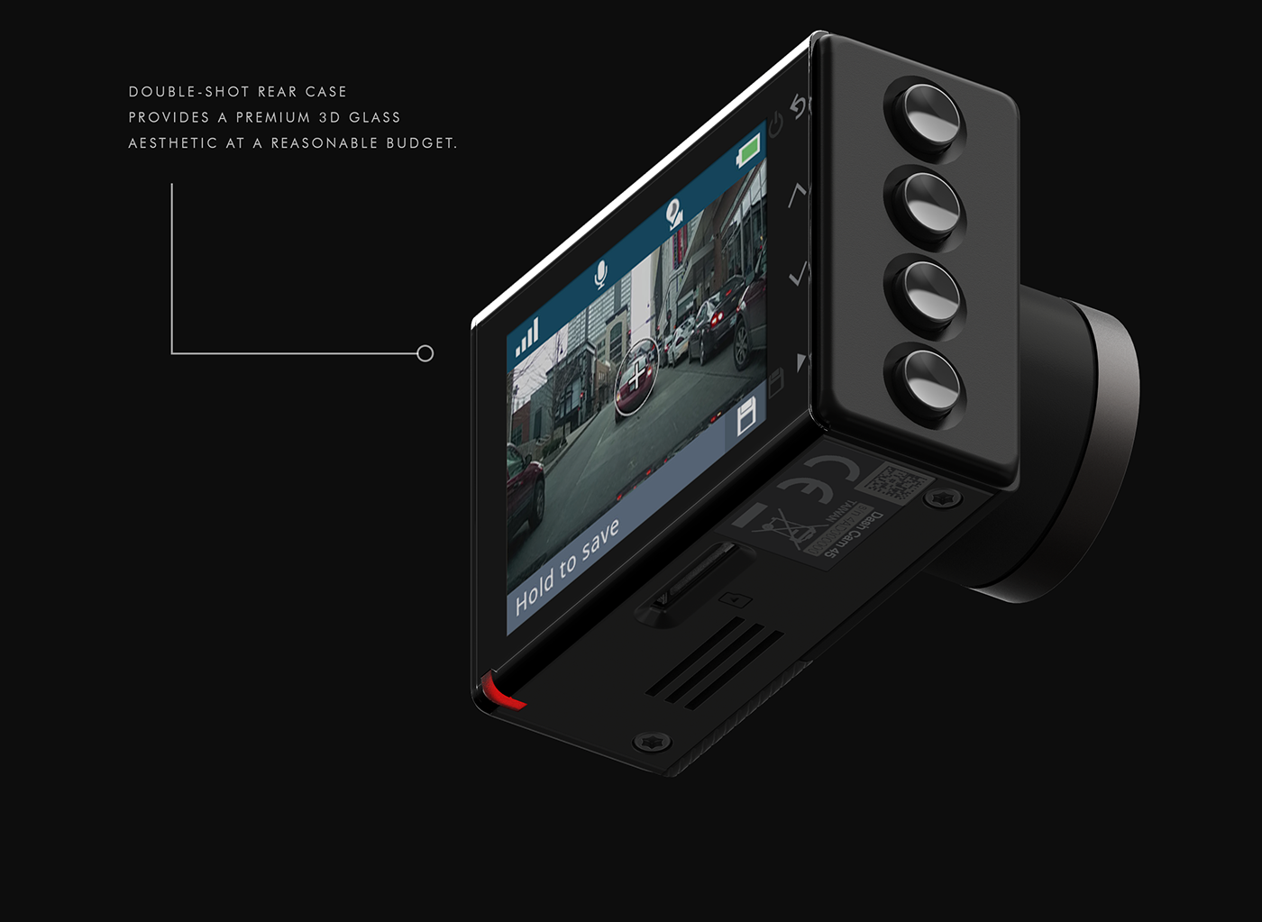 Patrick huyne，Driving recorder，black，