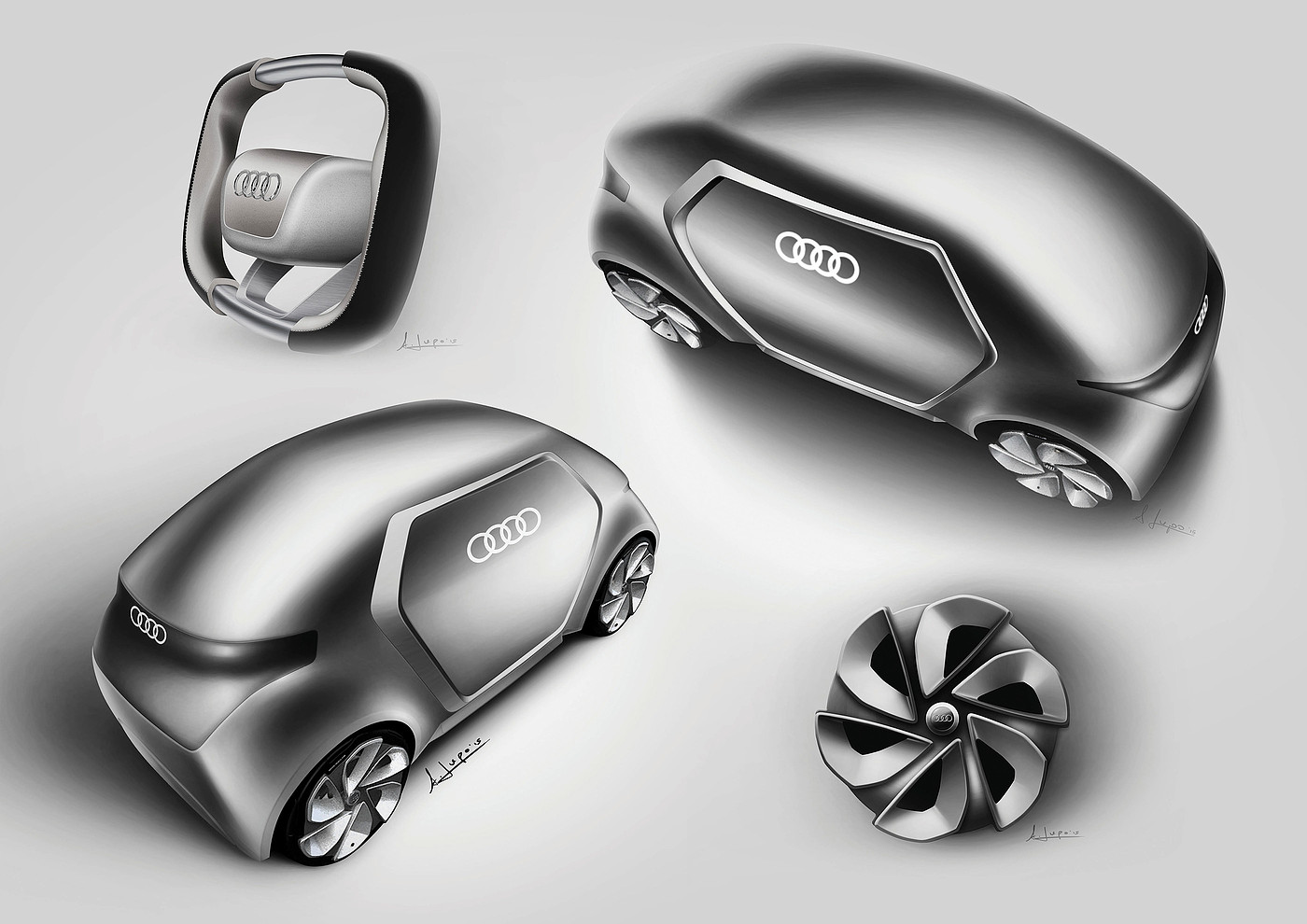 concept，E-Twin，audi，