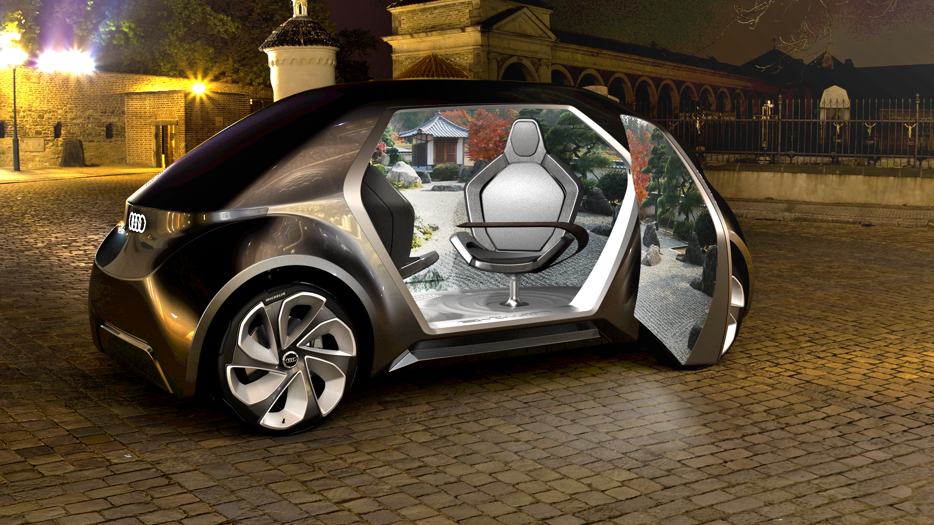 concept，E-Twin，audi，