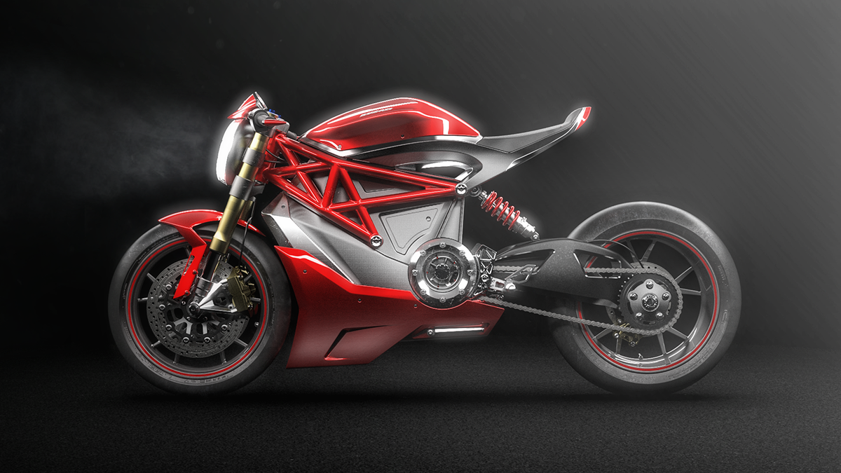 Ducati，motorcycle，Electric，