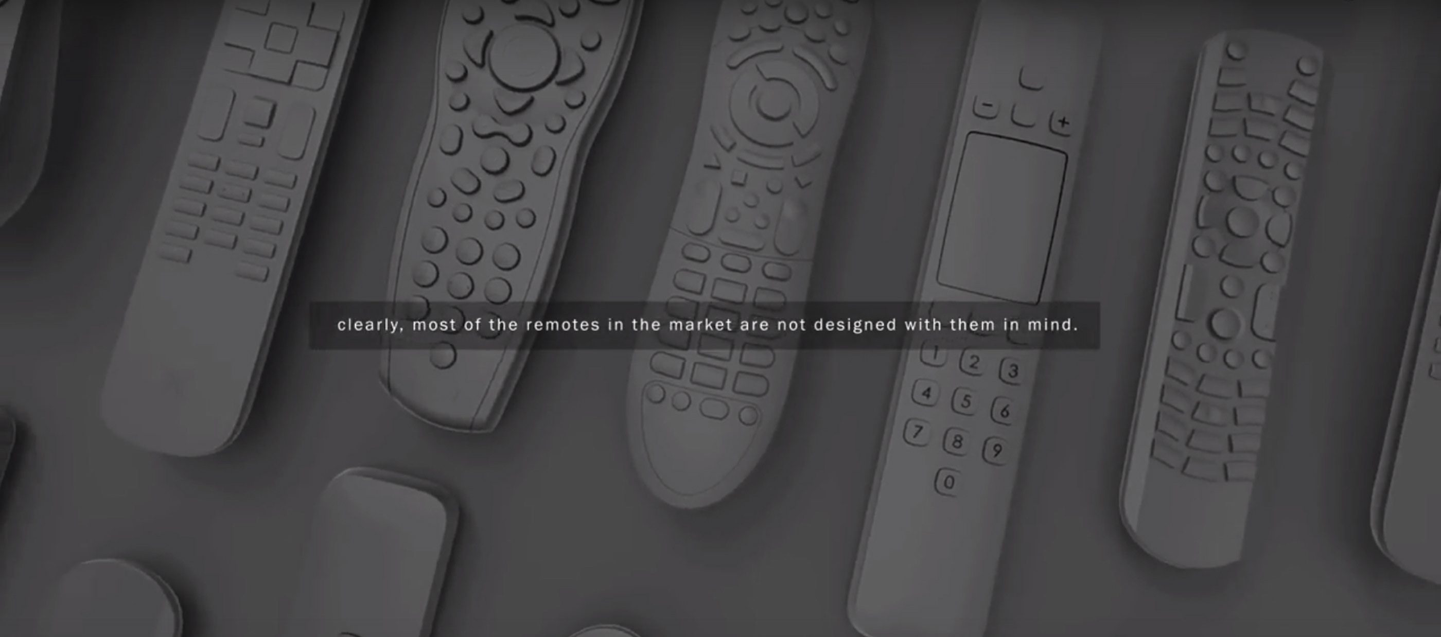 television，visually impaired ，Remote control，