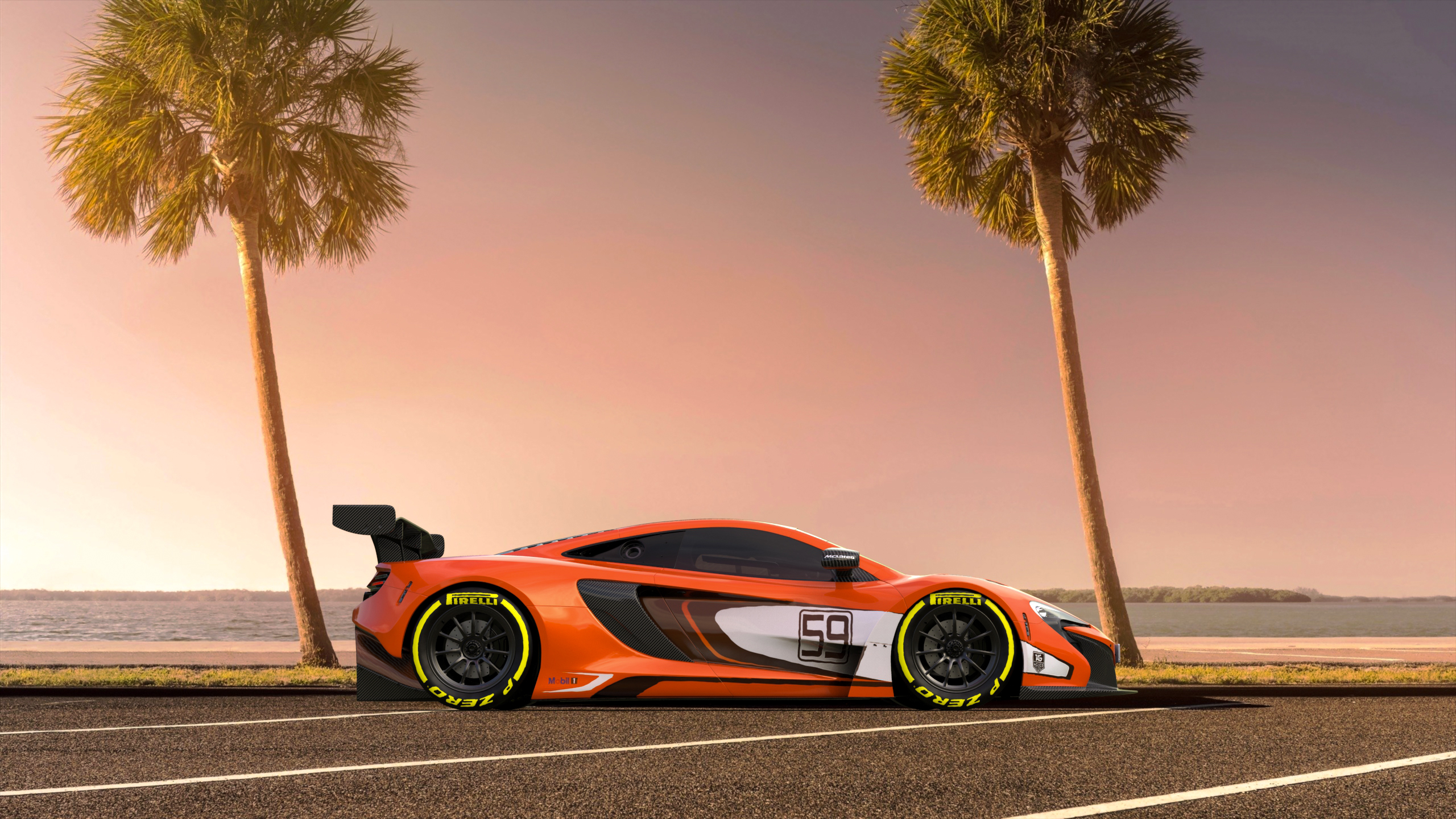 Sports car，Mclaren，Render，keyshot，automobile，