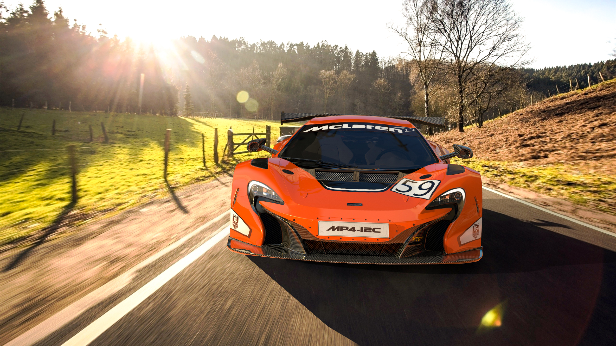 Sports car，Mclaren，Render，keyshot，automobile，