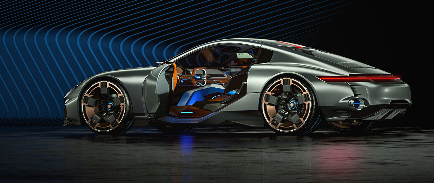 Automatic design，Porsche，product design，