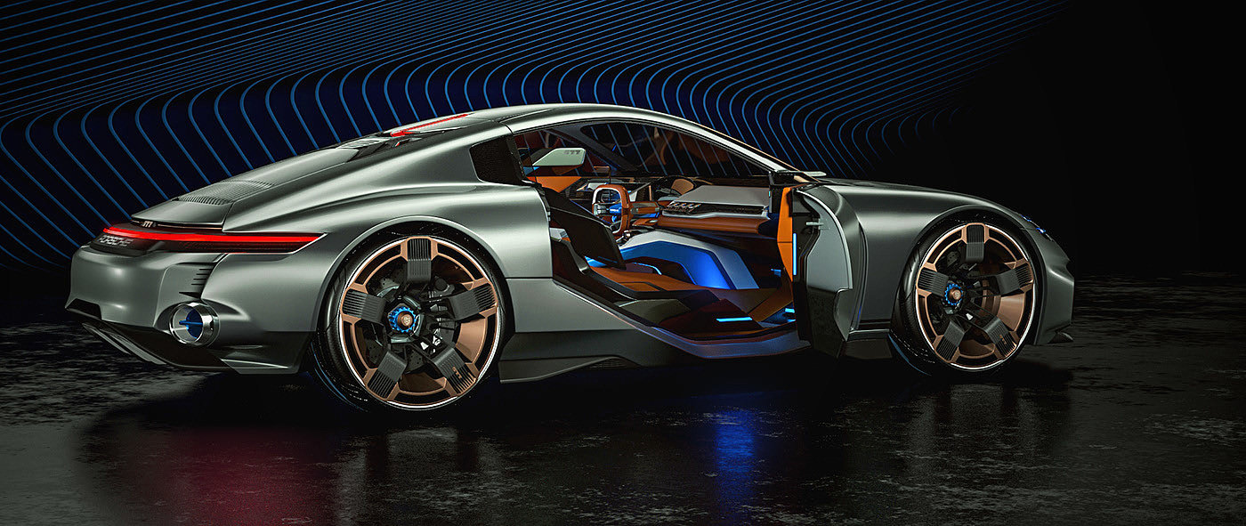 Automatic design，Porsche，product design，