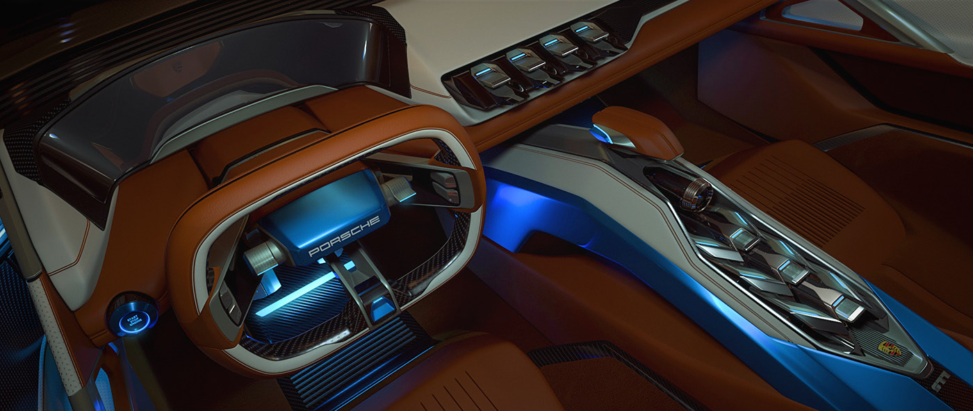 Automatic design，Porsche，product design，