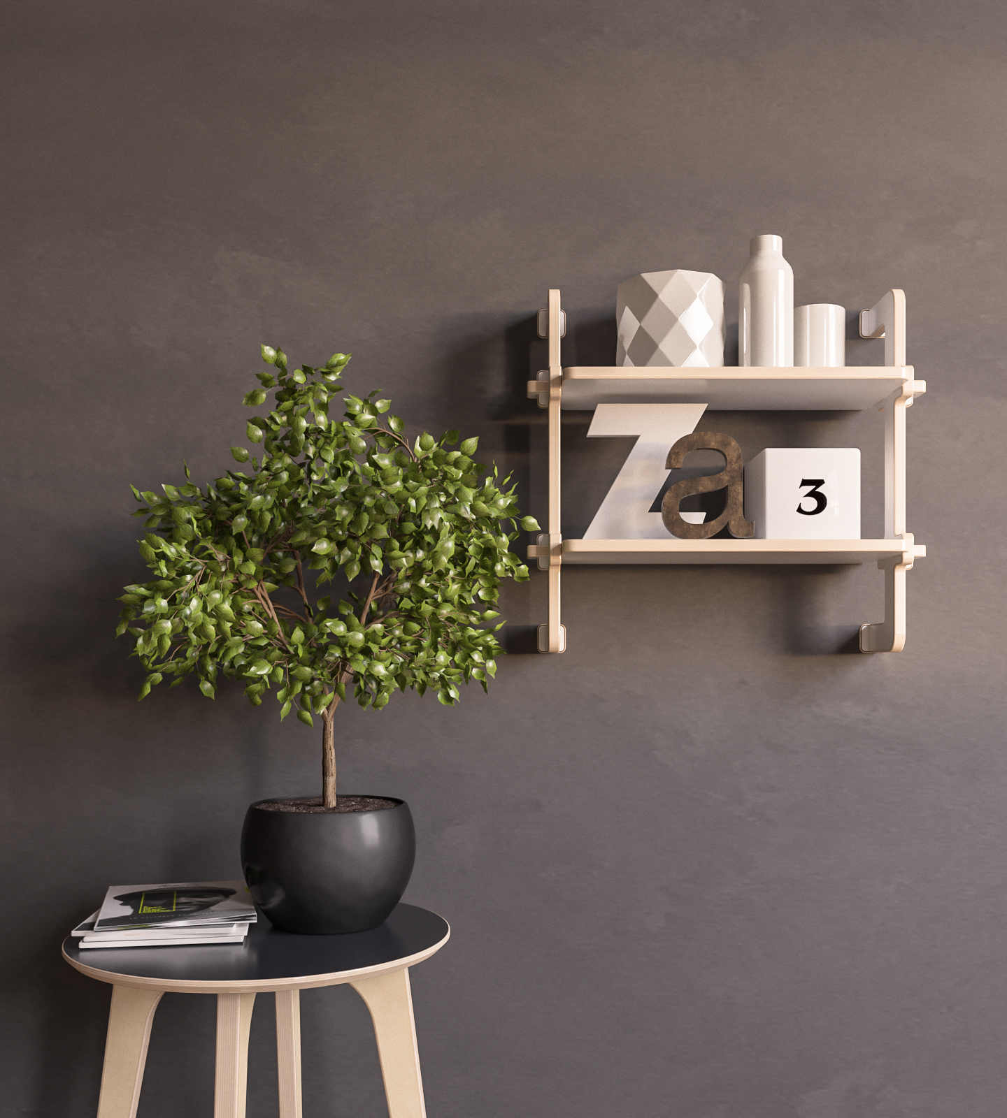 white，Interior design，Studio，