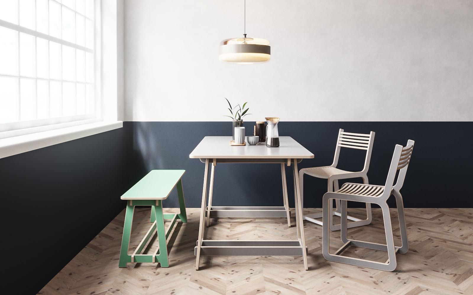 white，Interior design，Studio，