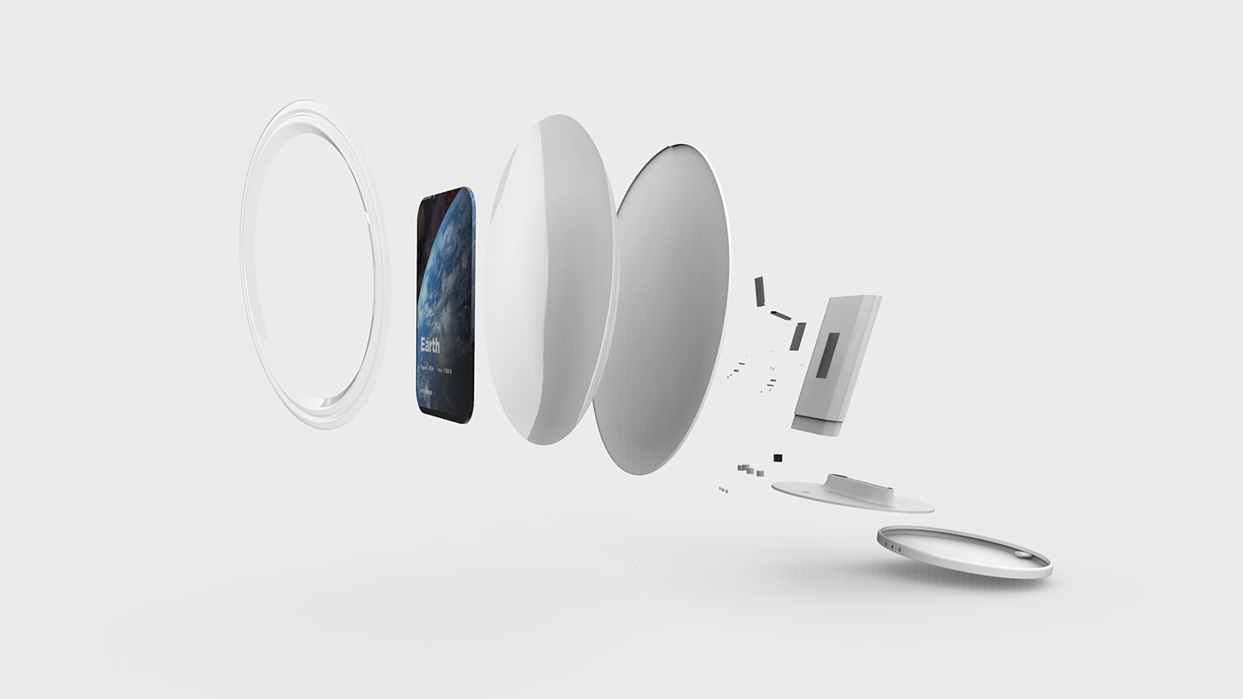industrial design，product design，Intelligent desk lamp，Household appliances，articles for daily use，Intelligent interaction，Design，